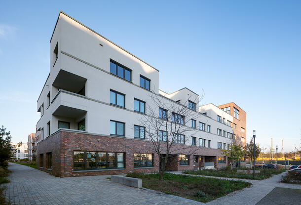 Neubau Wohnungen KiTa Europaallee Leverkusen npa